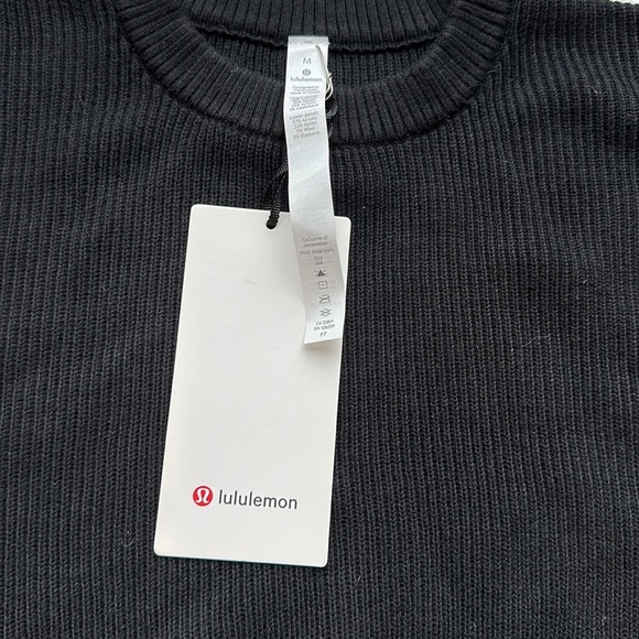 NWT Lululemon Restful Intention Sweater
Black Heathered Core Dark Grey size M - Picture 7 of 12